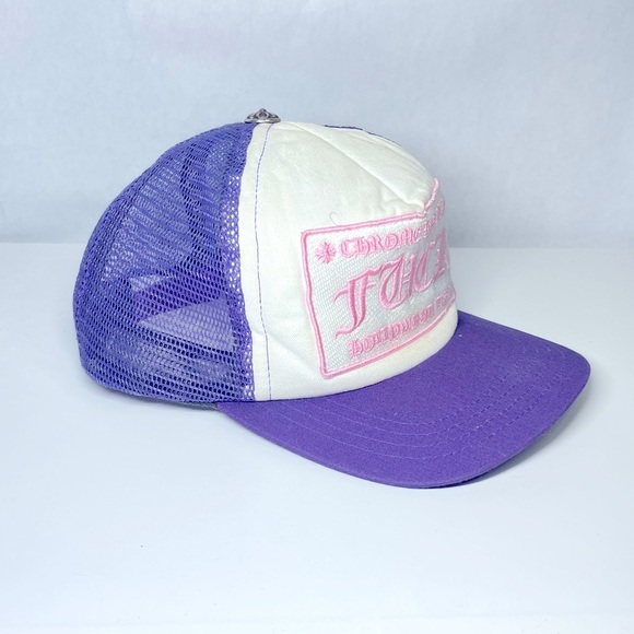 Chrome Hearts Rare Trucker Hat purple/pink - Picture 2 of 8